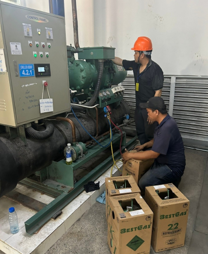 Sửa Máy Lạnh Công Nghiệp Đồng Tháp - Nhà Xưởng - Toà Nhà