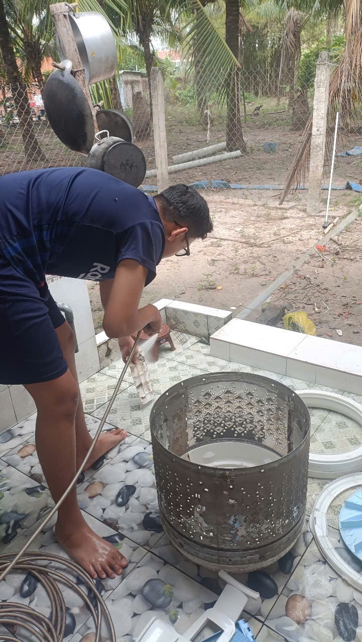 washing machine repair technician Cần Đước Long An