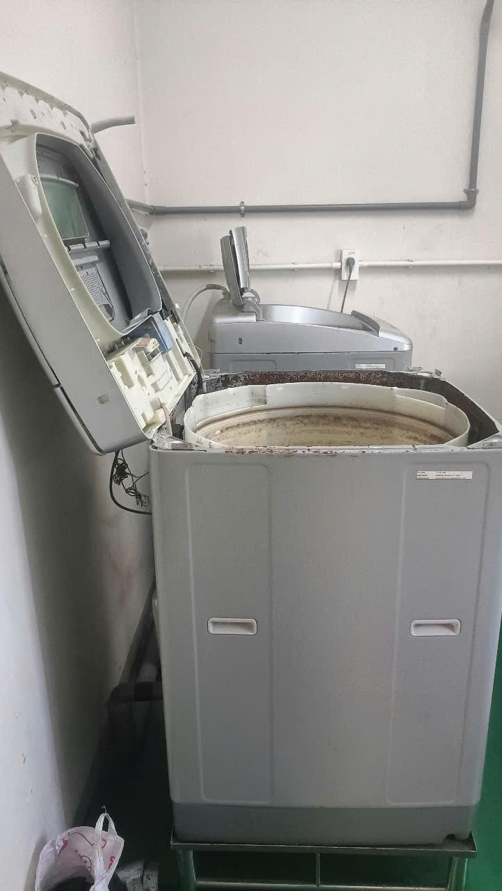 happy customer after washing machine repair