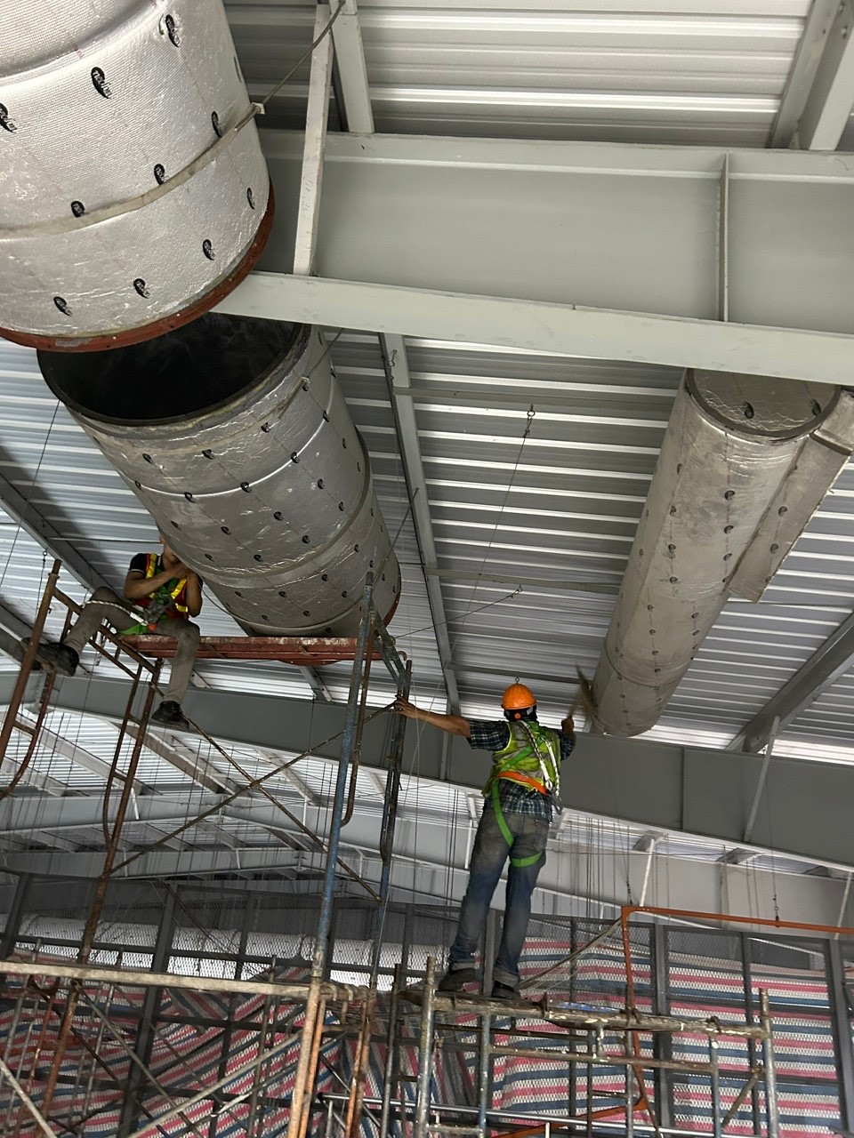 industrial exhaust fan system