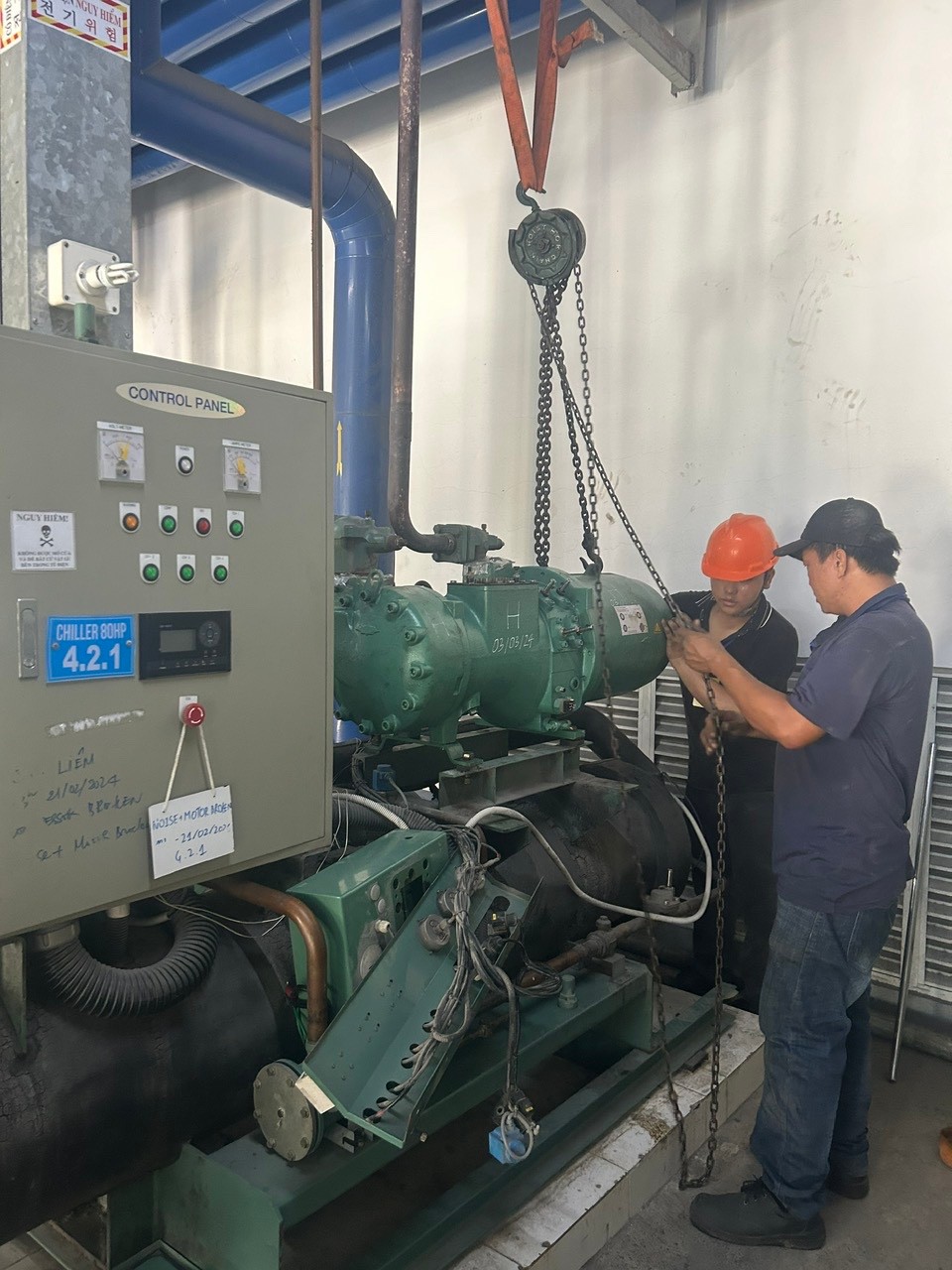 chiller diagnostic