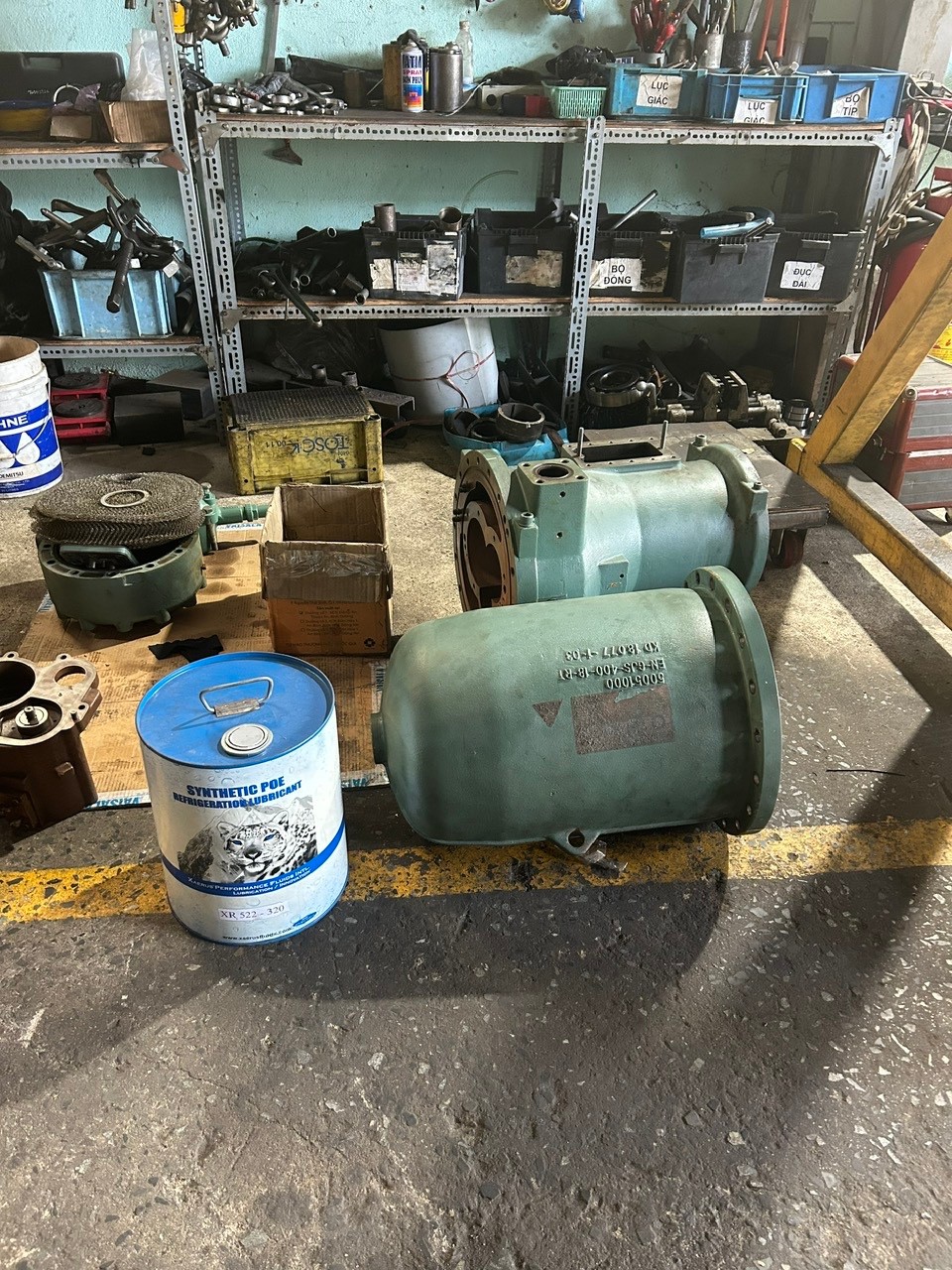 chiller repair process