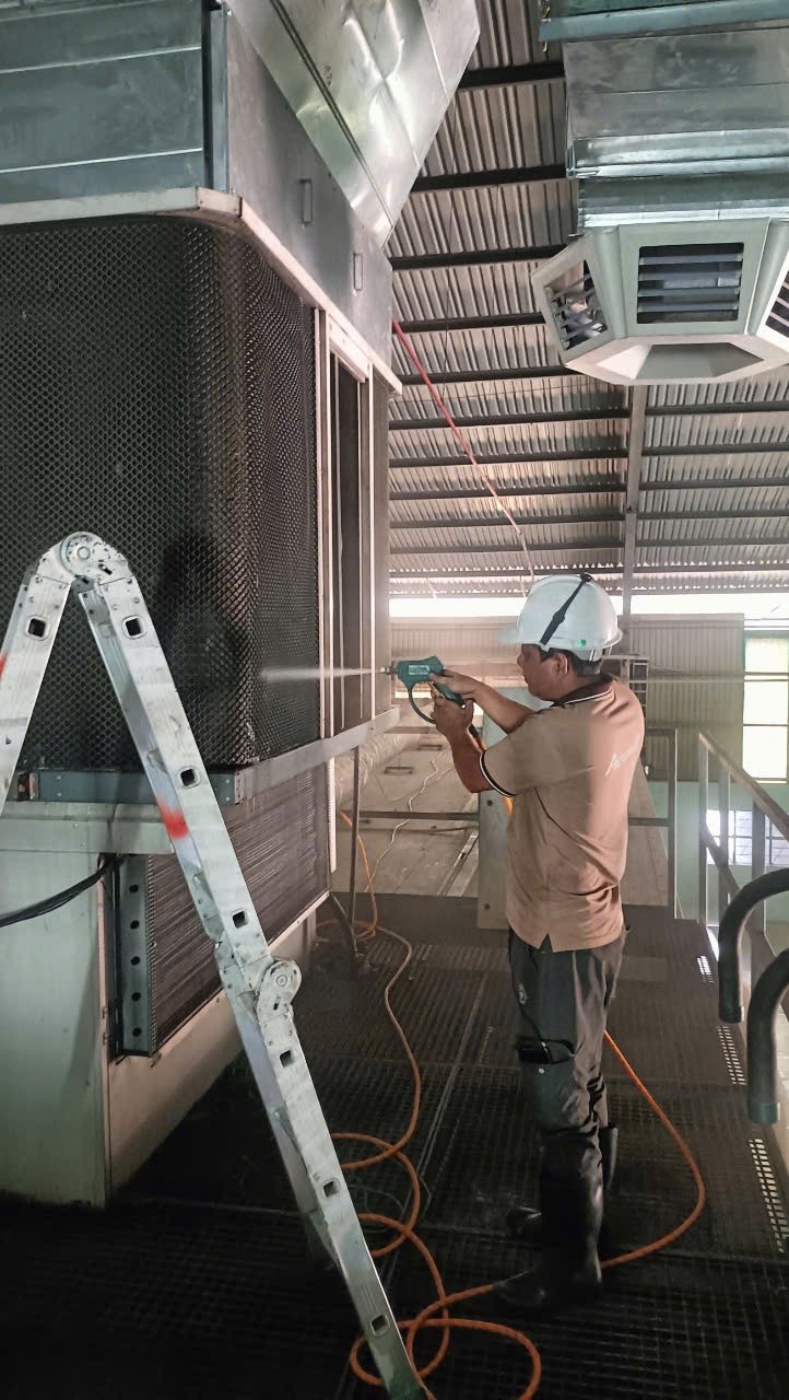 Image of industrial air conditioner system